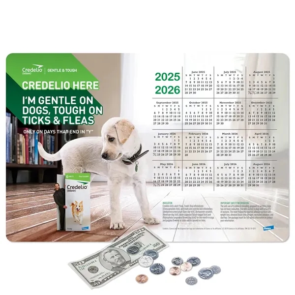 10" x 15" x 1/16" - Calendar Counter Mat - Made... from ASI 49716 Digispec & CounterPoint / COUNTERPOINT®