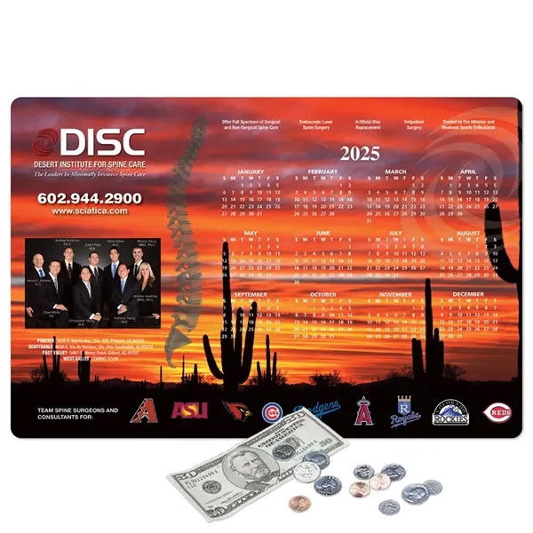 12" x 18" x 1/16" - Calendar Counter Mat - Made... from ASI 49716 Digispec & CounterPoint / COUNTERPOINT®
