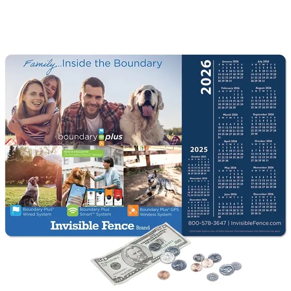 11" x 17" x 1/16" - Calendar Counter Mat - Made... from ASI 49716 Digispec & CounterPoint / COUNTERPOINT®