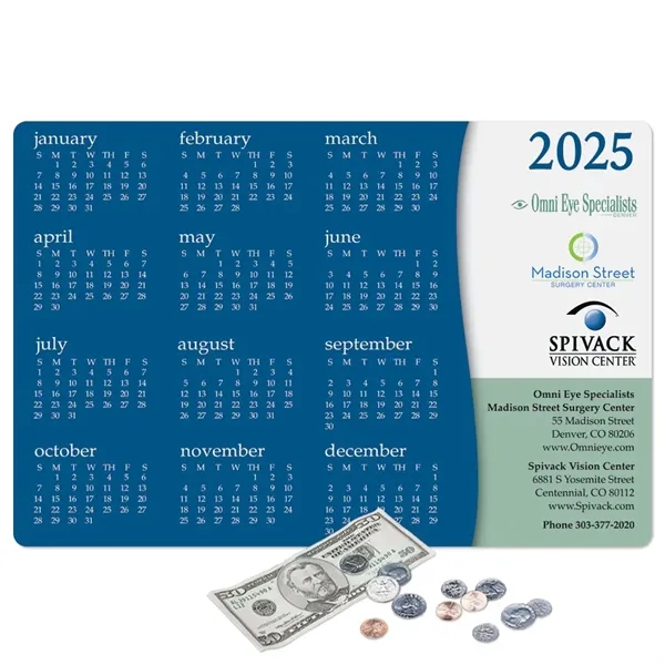12" x 18" x 1/16" - Heavy Duty Calendar Counter Mat... from ASI 49716 Digispec & CounterPoint / COUNTERPOINT®