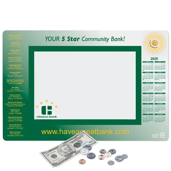 10" x 15" x .020" - Ultra Thin Window Calendar Counter... from ASI 49716 Digispec & CounterPoint / COUNTERPOINT®