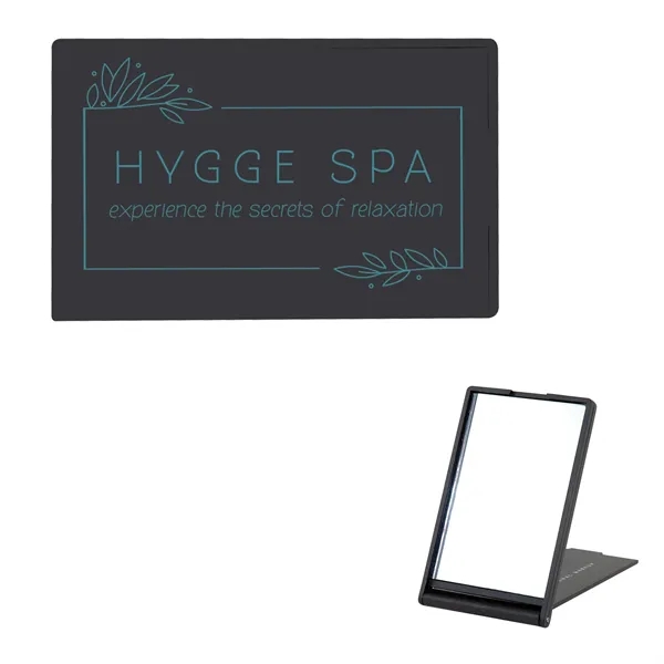 3 3/8" x 2 1/8" rectangular shaped compact mirror.... from ASI 62190 Illini