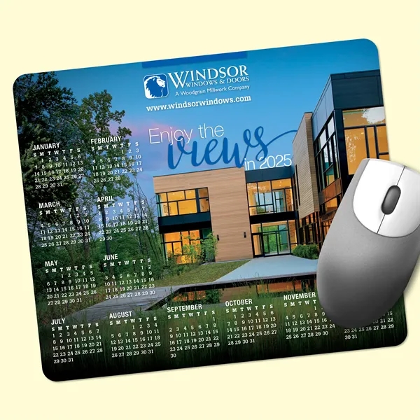 8 x 9.5 x 1/8- Fabric Calendar Mouse Pad-Made in the... from ASI 49716 Digispec & CounterPoint / DIGISPEC®