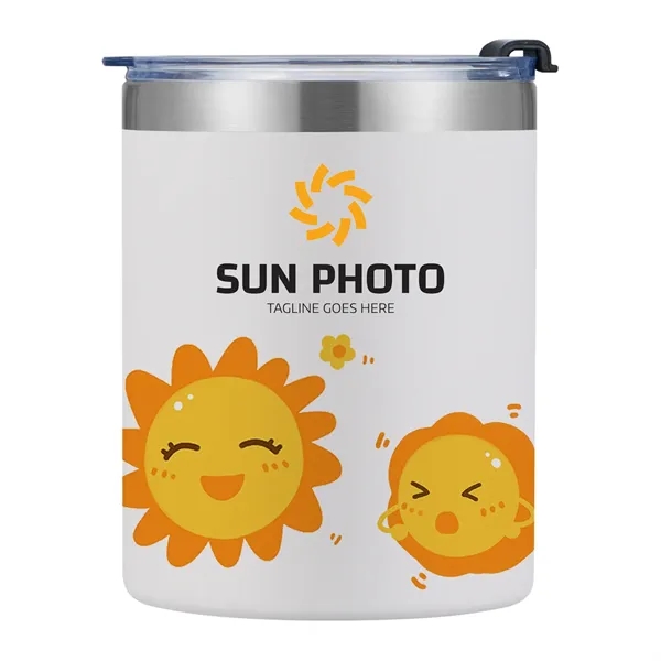 Premium 12 oz insulated lowball tumbler crafted from high-quality 18/8 stainless... from ASI 68190 Lungsal / Lungsal