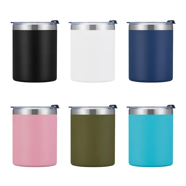 Premium 12 oz insulated lowball tumbler crafted from high-quality 18/8 stainless... from ASI 68190 Lungsal / Lungsal