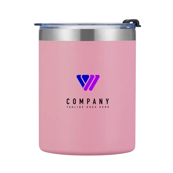 Premium 12 oz insulated lowball tumbler crafted from high-quality 18/8 stainless... from ASI 68190 Lungsal / Lungsal