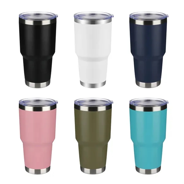30 Oz Vacuum Sealed Tumbler Mug with Powdered Finish made with... from ASI 68190 Lungsal / Lungsal