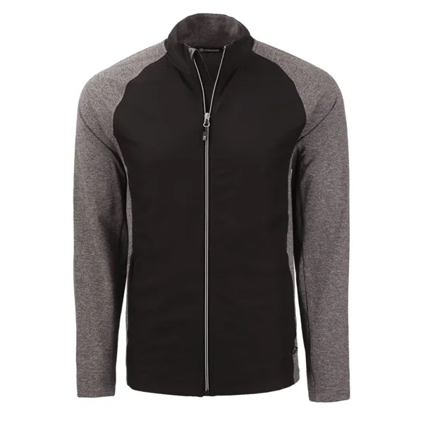 Men's jacket with a full-zip, wind resistance, zipper, pockets, and locker... from ASI 47965 Cutter & Buck