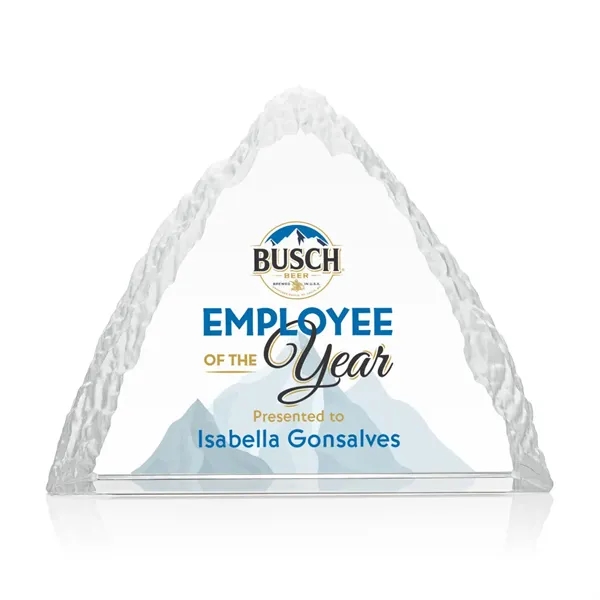 The Vermont VividPrint™ Award is a beautiful mountain cut and frosted... from ASI 84592 St Regis Group / St Regis