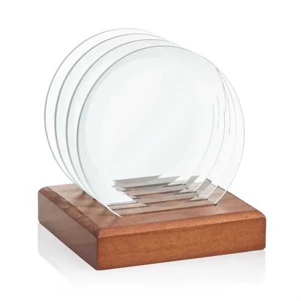 Coasters - Set of 4 on Wooden Base... from ASI 84592 St Regis Group