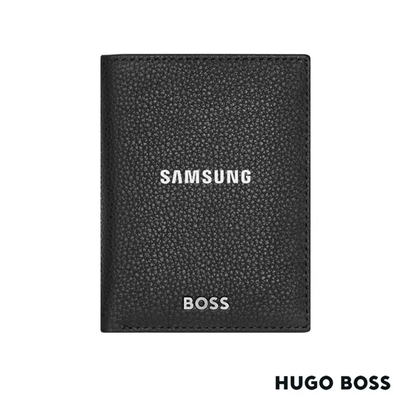 The Hugo Boss® Classic Grained Trifold Card is characterized by carefully... from ASI 84592 St Regis Group