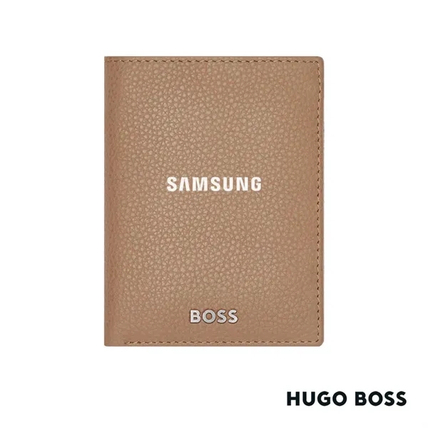 The Hugo Boss® Classic Grained Trifold Card is characterized by carefully... from ASI 84592 St Regis Group
