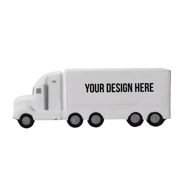 Van shape PU stress reliever with 1 color silkscreen imprint on... from ASI 37218 Athena Promo (tm)