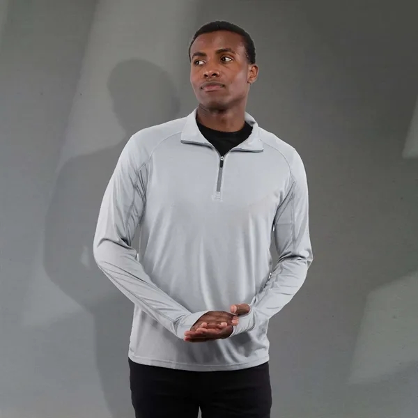Men's quarter-zip with a moisture wicking, anti-microbial finish.... from ASI 66887 PCNA / Trimark