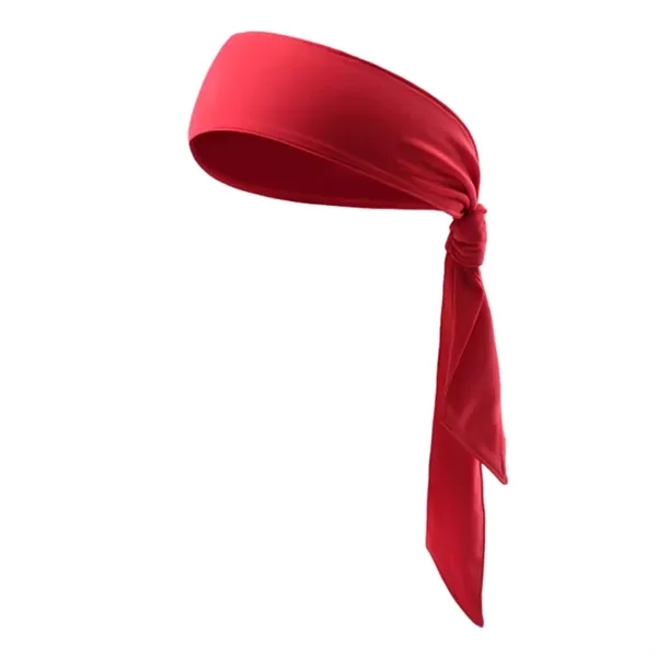 Athletic tie-up non-slip headband plus 1 color silkscreen imprint on 1... from ASI 37218 Athena Promo (tm)