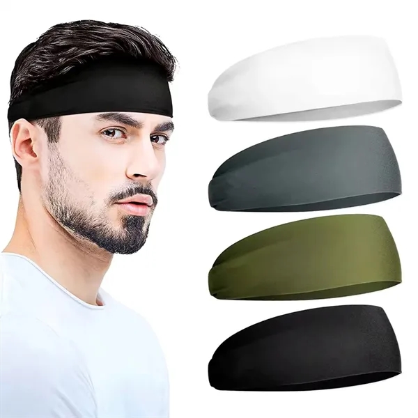Unisex moisture-wicking fitness headband plus 1 color silkscreen imprint on 1... from ASI 37218 Athena Promo (tm)