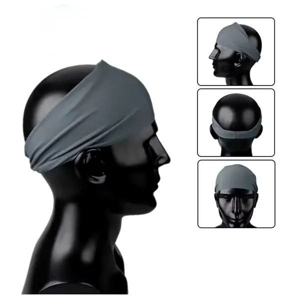Unisex moisture-wicking fitness headband plus 1 color silkscreen imprint on 1... from ASI 37218 Athena Promo (tm)