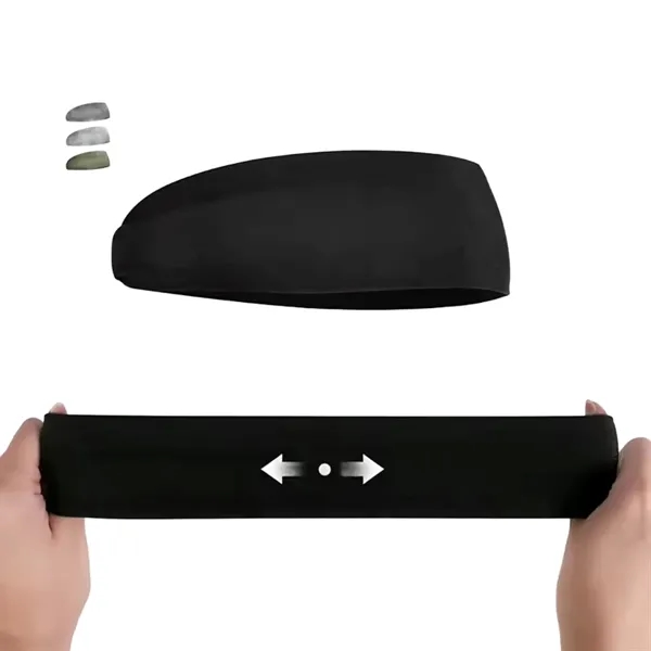 Unisex moisture-wicking fitness headband plus 1 color silkscreen imprint on 1... from ASI 37218 Athena Promo (tm)