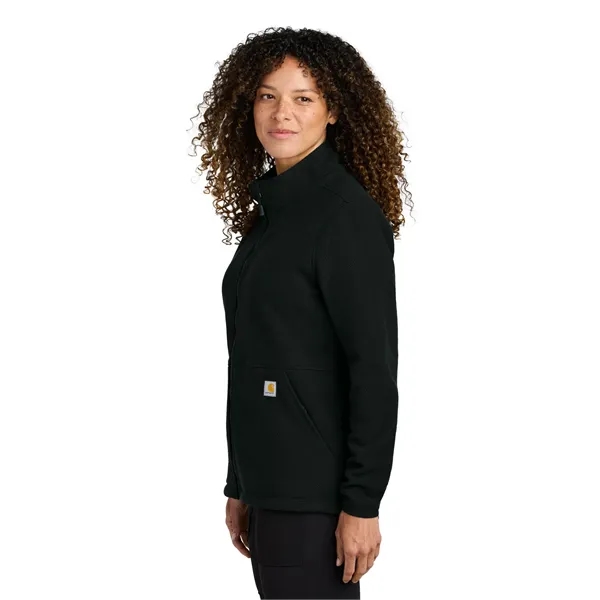 Carhartt Women's Textured Full-Zip Fleece Jacket... from ASI 84863 SanMar