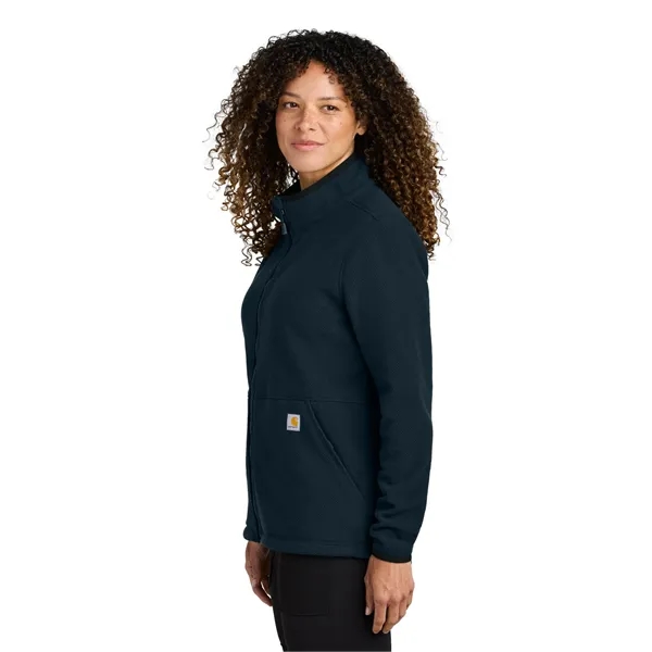 Carhartt Women's Textured Full-Zip Fleece Jacket... from ASI 84863 SanMar