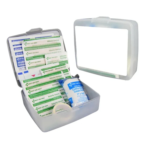 76-piece first aid kit includes bandages and wipes for minor cuts... from ASI 84514 Safety Made