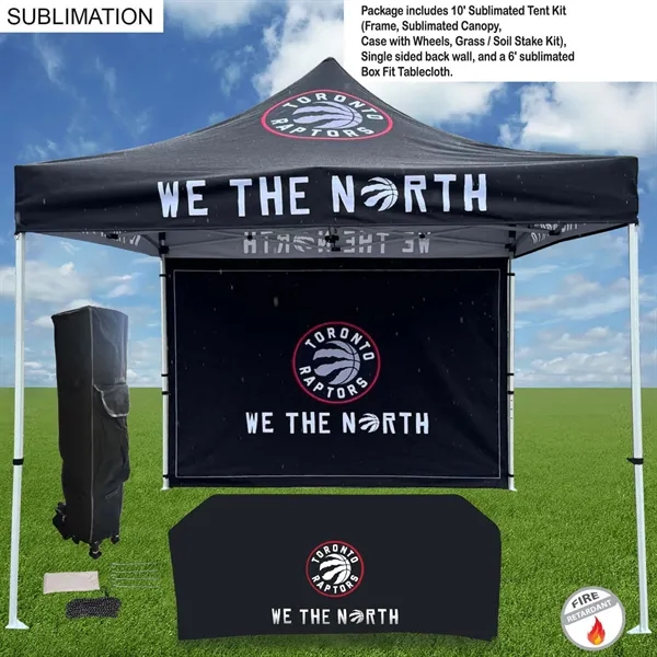 Deluxe Event Package, 10' Sublimated Tent kit, Single sided backwall, and... from ASI 53509 FIEL-Fairdeal Import & Export / FIEL
