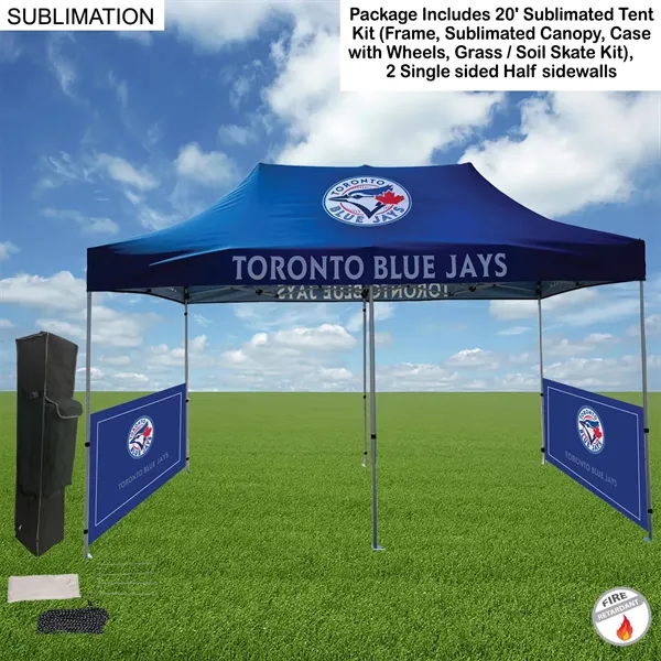 20' Tent Sidewalls Package, 20' Sublimated Tent kit and 2 Single... from ASI 53509 FIEL-Fairdeal Import & Export / FIEL