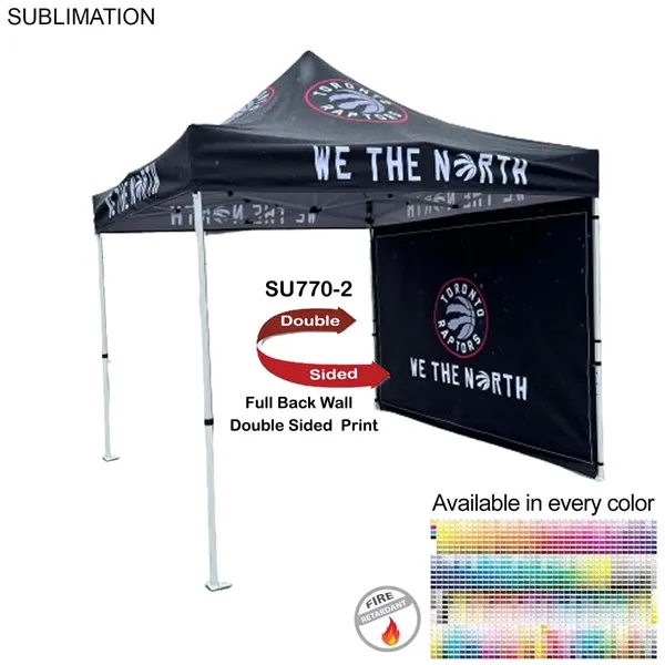 Full Back Wall for 10x10 Tent Kit, Sublimated, Double Sided Print... from ASI 53509 FIEL-Fairdeal Import & Export / FIEL