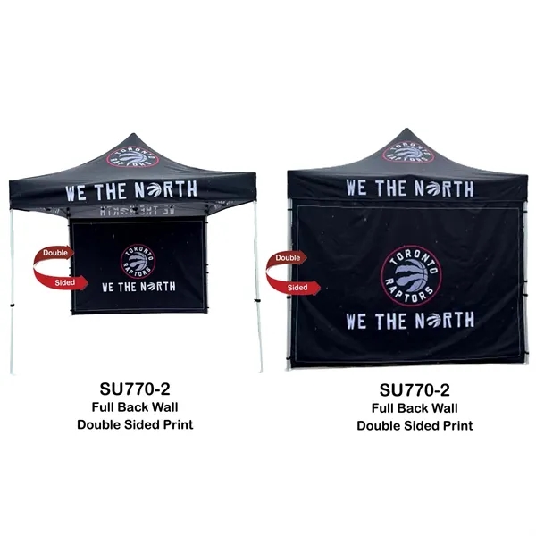 Full Back Wall for 10x10 Tent Kit, Sublimated, Double Sided Print... from ASI 53509 FIEL-Fairdeal Import & Export / FIEL