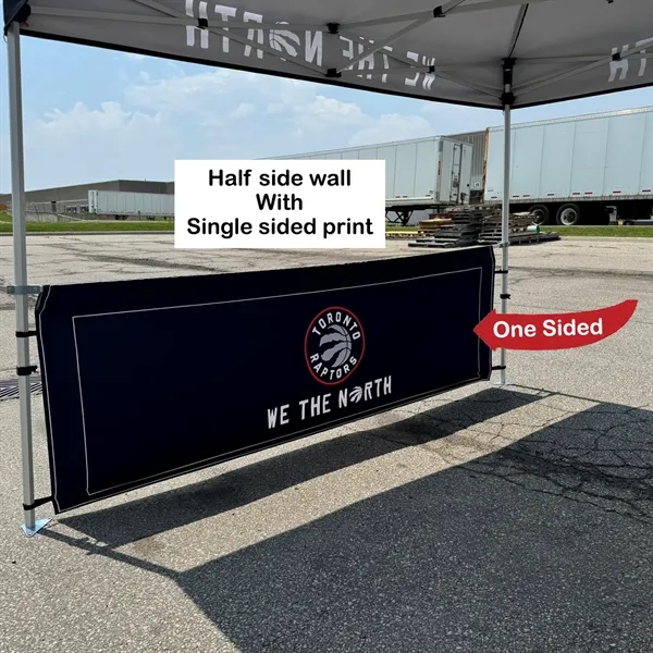 Half Side Wall for 10x10 Tent Kit, Sublimated, Single Sided Print... from ASI 53509 FIEL-Fairdeal Import & Export / FIEL