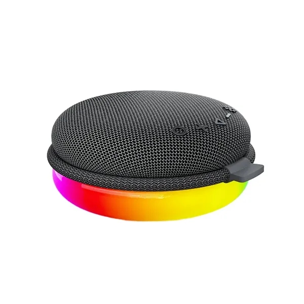 RGB light portable wireless Bluetooth speaker plus 1c1p silkscreen imprint plus... from ASI 37218 Athena Promo (tm)