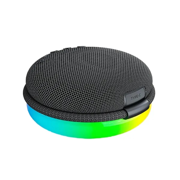 RGB light portable wireless Bluetooth speaker plus 1c1p silkscreen imprint plus... from ASI 37218 Athena Promo (tm)