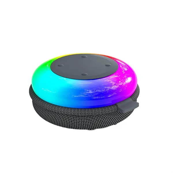 RGB light portable wireless Bluetooth speaker plus 1c1p silkscreen imprint plus... from ASI 37218 Athena Promo (tm)