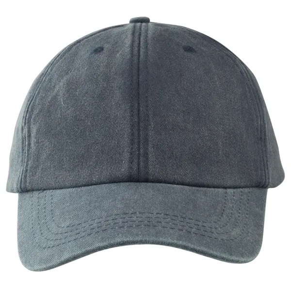 6 Panel washed cotton unconstructed cap plus embroidery on 1 location... from ASI 37218 Athena Promo (tm)