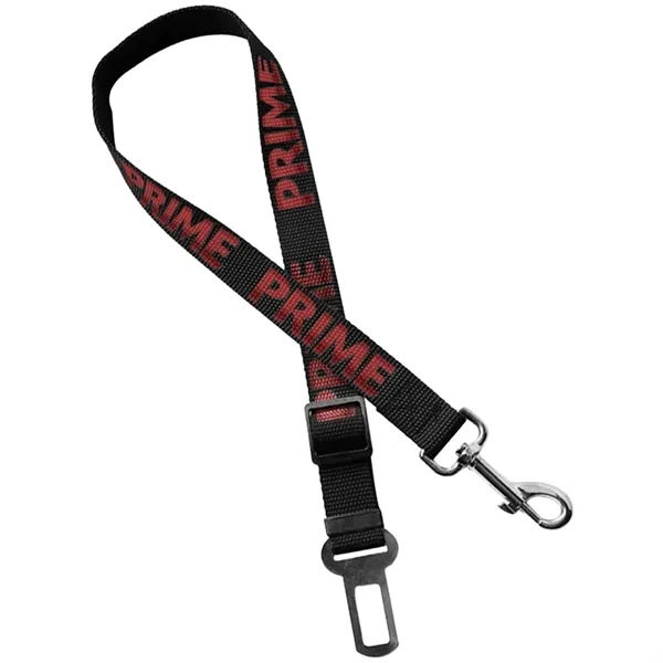 Adjustable pet safety seatbelt leash with strong metal buckle and swivel... from ASI 39552 BEL Promo