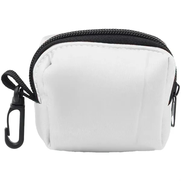 Pet poop waste bag dispenser with metal carabiner.... from ASI 39552 BEL Promo