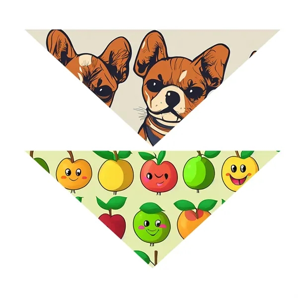 13" x 20" x 13" medium pet bandanna made of polyester... from ASI 39552 BEL Promo