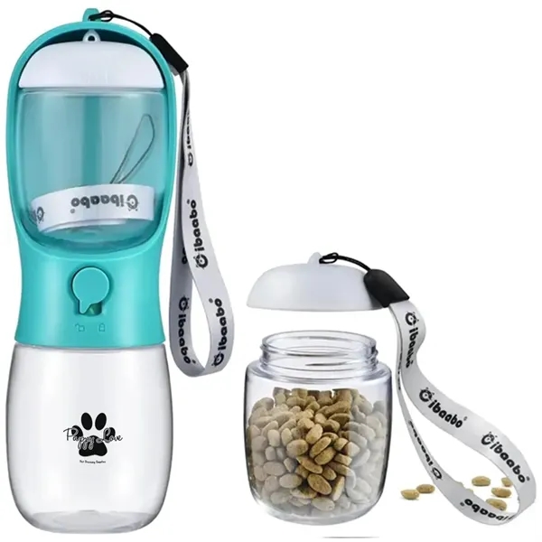 10 oz. pet water bottle with a 100g food container.... from ASI 39552 BEL Promo