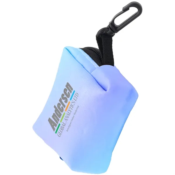 Pet poop waste bag dispenser with metal carabiner.... from ASI 39552 BEL Promo