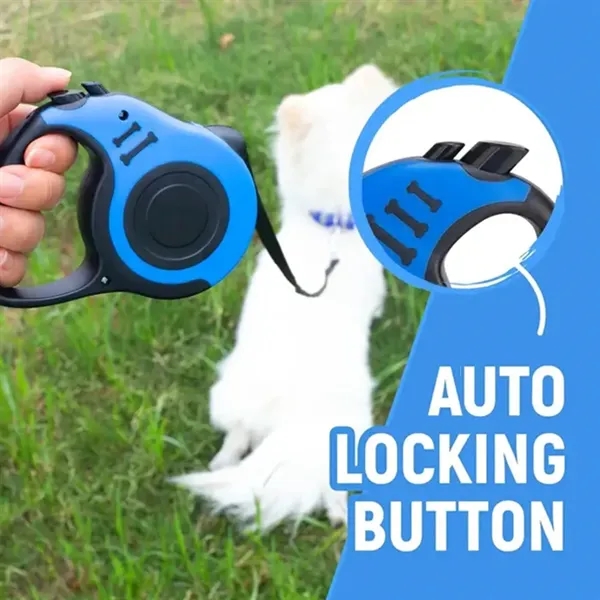 Retractable dog leash that extends to 10-16 feet.... from ASI 39552 BEL Promo