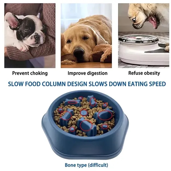 Slow feeding pet bowl with non-slip base.... from ASI 39552 BEL Promo