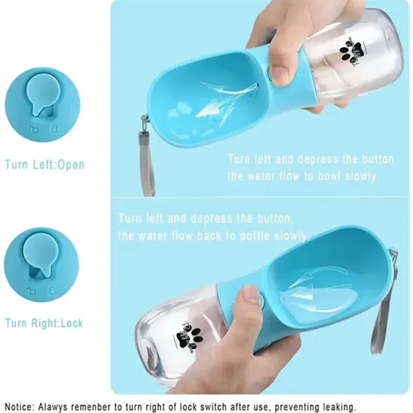 10 oz. pet water bottle with a 100g food container.... from ASI 39552 BEL Promo