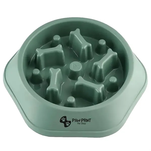 Slow feeding pet bowl with non-slip base.... from ASI 39552 BEL Promo