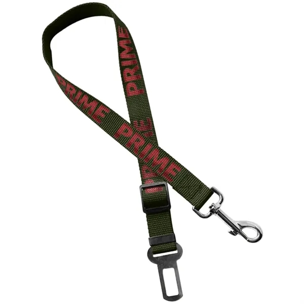 Adjustable pet safety seatbelt leash with strong metal buckle and swivel... from ASI 39552 BEL Promo