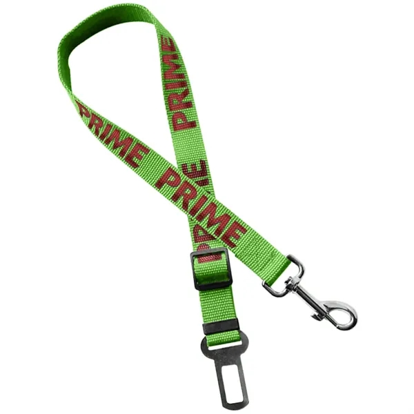 Adjustable pet safety seatbelt leash with strong metal buckle and swivel... from ASI 39552 BEL Promo