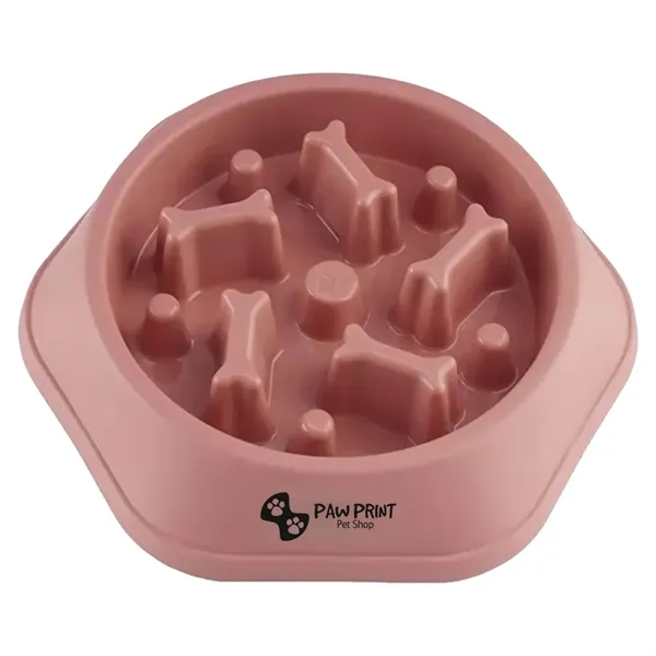 Slow feeding pet bowl with non-slip base.... from ASI 39552 BEL Promo
