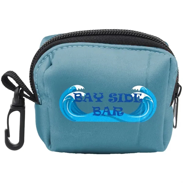 Pet poop waste bag dispenser with metal carabiner.... from ASI 39552 BEL Promo