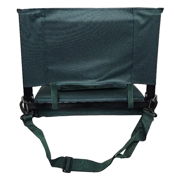 Foldable stadium seat with strong metal frame and shoulder strap.... from ASI 34046 Allcasion Travelware Co