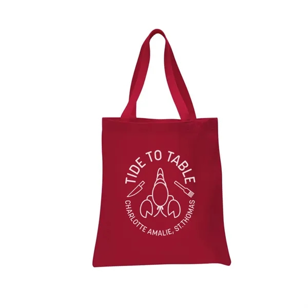 Canvas Tote w/ Single Color Screen Print... from ASI 92980 WOV-IN® / Universal Strap/Wov-In Line