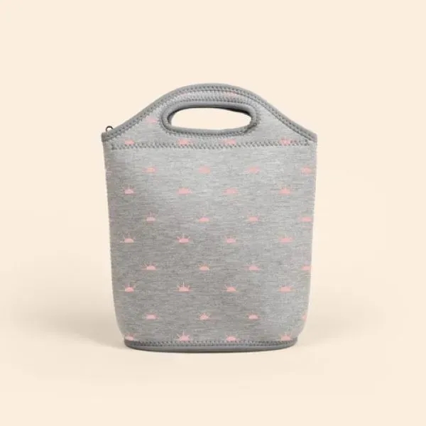 Heathered Jersey Knit/High-Quality Neoprene Lunch Bag. Zipper closure and customizable colored... from ASI 74710 Numo / NUMO